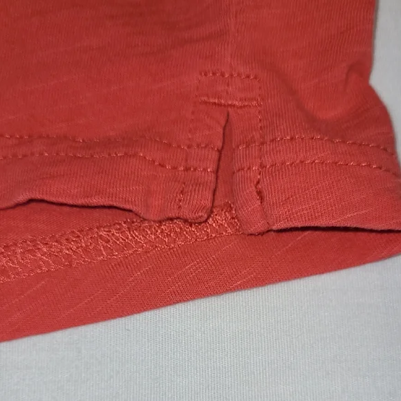 Mini Boden Coral Layered Look Long Sleeve Shirt With Front Pocket 7/8Y - Picture 6 of 6